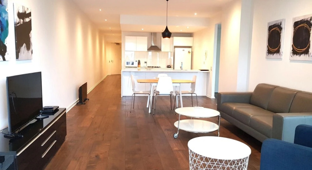 Docklands 1201p 2bed 1bath Water View, Rezerwuj Apartament Hotele w Melbourne z Basenem, Basen