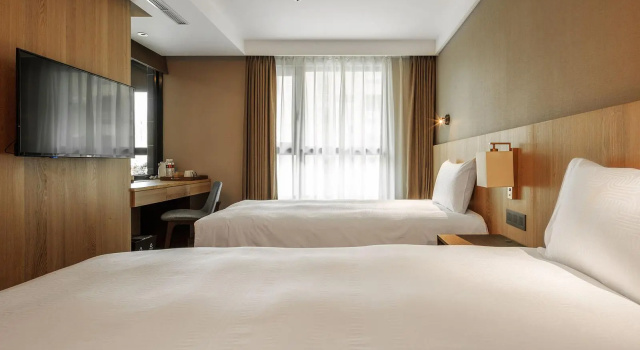 Superior- dobbelt værelse Four Points by Sheraton Yilan Jiaoxi