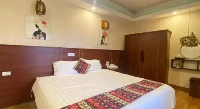 Двухместный номер Standard с видом на горы Misty Hostel Sapa