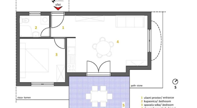 Апартаменты Apartments Villa Tribunj