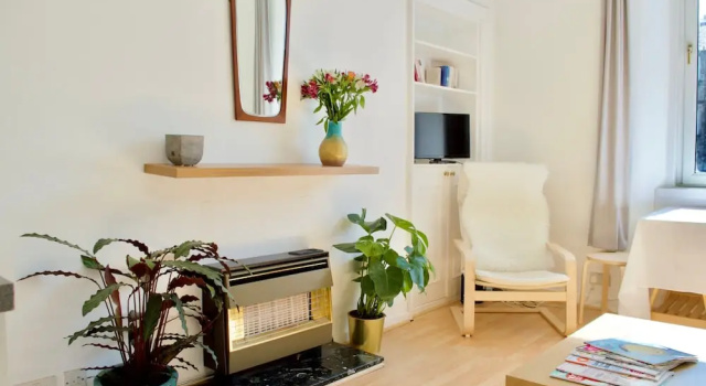 Bright 1 Bedroom Flat Near Leith, Book Lejlighed Leith 