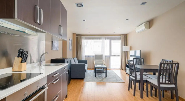Апартаменты c 1 комнатой Apartamentos Calle Mayor 23 Llanes