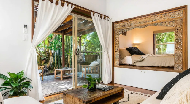 Bamboo Beach House, Забронировать Отель Отели Tweed Coast с парковкой, Парковка
