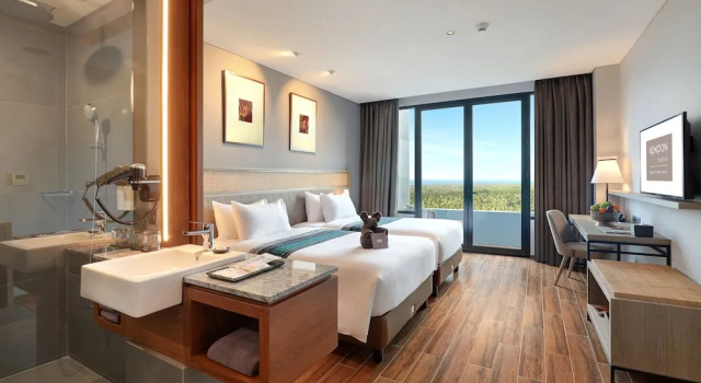 Standard- familie værelse med altan Kokoon Hotel Banyuwangi