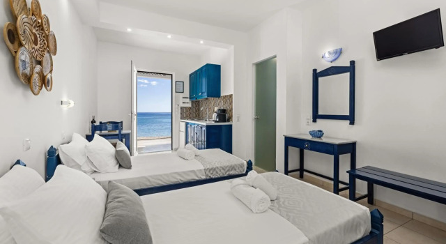 Kozas Studios, Брондау Қонақ үй Stegna Beach South Aegean