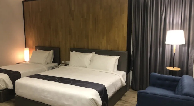 Трёхместный номер Deluxe с видом на город Frame Hotel