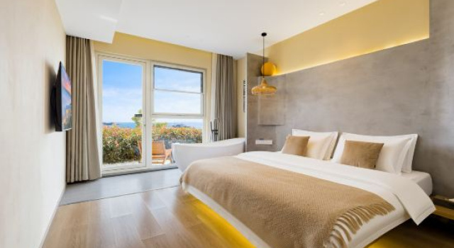 Семейный люкс oceanfront Sanmengji Ocean View Garden Resort Hotel