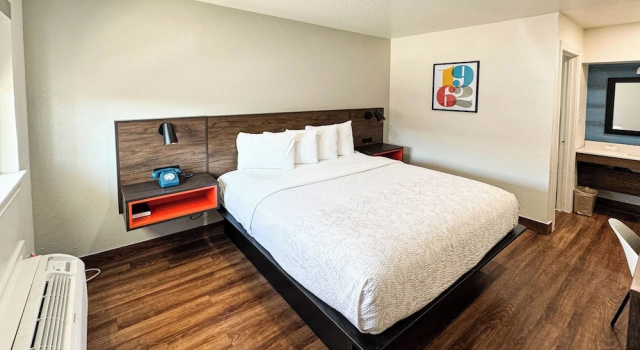 Двухместный номер Deluxe Motel 6 Classic Galveston, TX Beach-Seawall