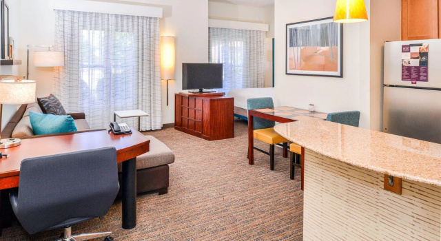 Двухместная студия Residence Inn Marriott Waynesboro