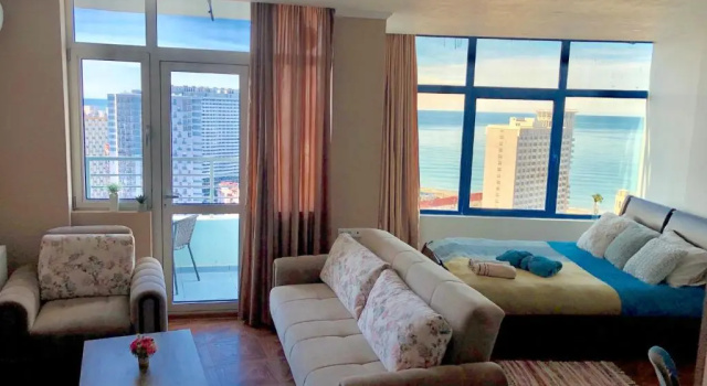 Cozy bright Apartment with amazing sea view, Забронировать Апартаменты/квартира Батуми Батуми - побережье