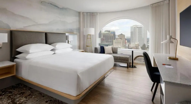 Номер Superior Montreal Marriott Chateau Champlain
