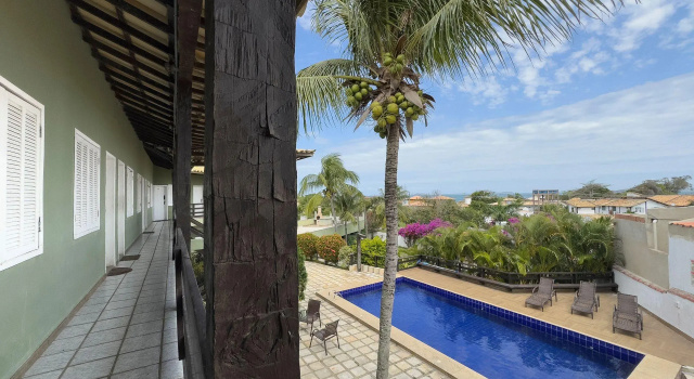 Vista mar em Búzios praia de Geribá c/ Piscina