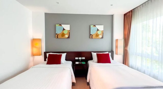 Семейная Резиденция Beachfront с 2 комнатами Paradox Resort Phuket