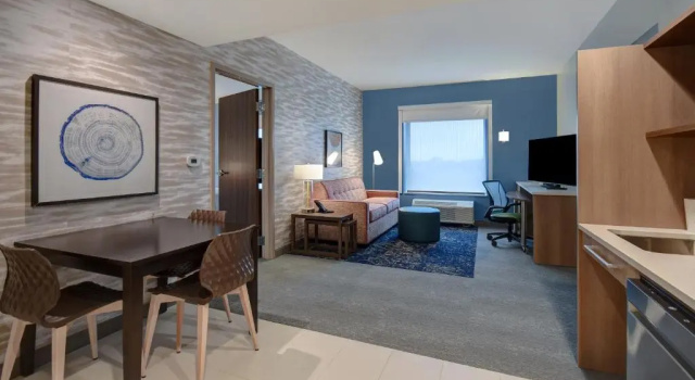 Двухместный люкс c 1 комнатой Home2 Suites by Hilton Troy