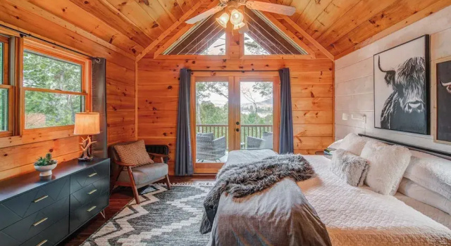 Gorgeous & Secluded 3 BDR Cabin in Mineral Bluff!, Book Feriehus Brown Mill USA