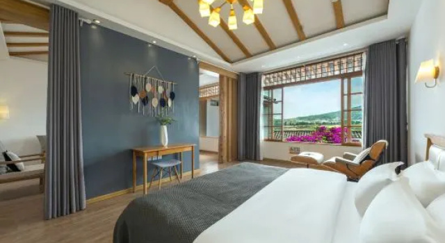 Люкс Deluxe Daoxiang Light Luxury View Inn (Tengchong Heshun Ancient Town Branch)