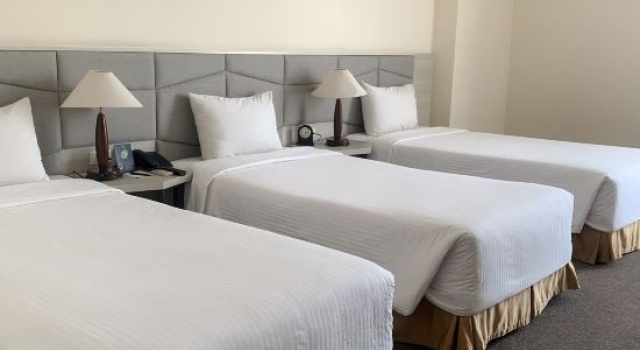 Трёхместный номер Deluxe Muong Thanh Dien Chau Hotel