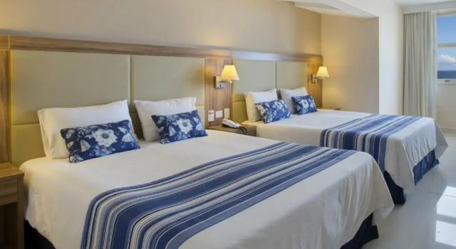 Четырёхместный номер Deluxe Hotel Atlantico Praia