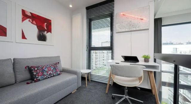 Apartment With A/C by Renters Prestige, Забронировать Апартаменты/квартира Варшава Мазовецкое воеводство, рядом с Торговый центр Arkadia