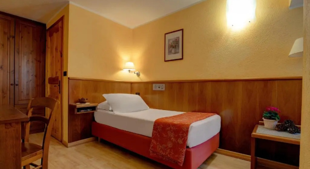 Одноместный номер Standard iH Hotels Courmayeur Mont Blanc