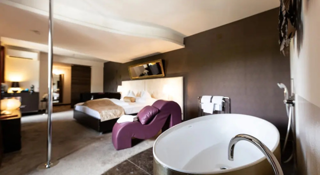 Люкс Deluxe с балконом Maiers Kuschelhotel Loipersdorf - ADULTS ONLY