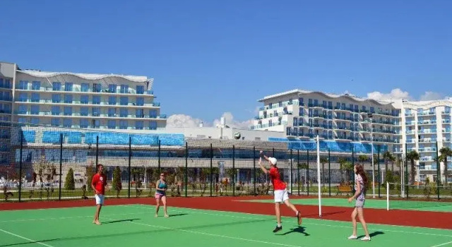 Sochi otel' nomera Sirius, Забронировать Отель Отели Краснодарского края с бассейном, Бассейн