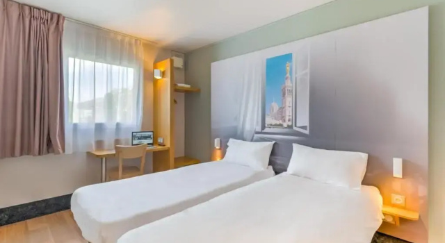 Двухместный номер Standard B&B HOTEL Marseille Estaque