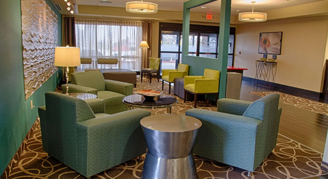 Hampton Inn Dayton/Huber Heights, Забронировать Отель Отели Вандалии с бассейном, Бассейн