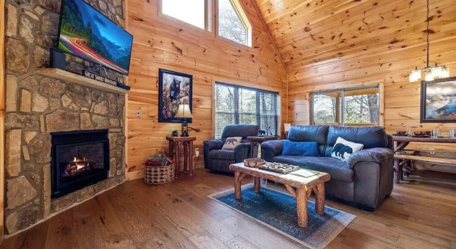 Bobcat Den, Забронировать Дом для отпуска Отели Great Smoky Mountains National Park с парковкой, Парковка