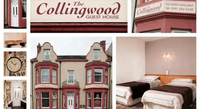 Collingwood Guest House, Забронировать Гостевой дом Уитли-Бей Тайн и Уир