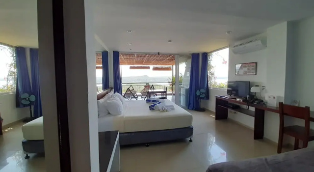 Двухместный номер Deluxe с видом на океан Bohol Vantage Resort