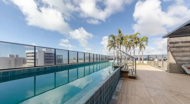 Studio w/ Pool 300m From the Beach- Maceio Eti0724, Забронировать Апартаменты/квартира Отели Алагоас с парковкой, Парковка