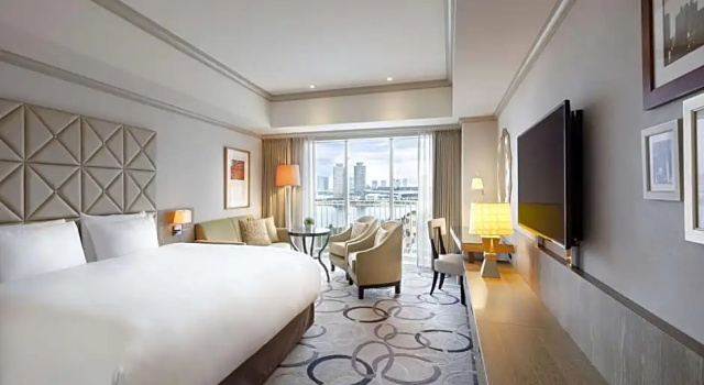 Двухместный номер Deluxe Hilton Tokyo Odaiba