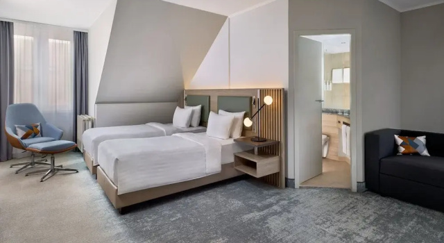 Двухместный семейный номер Standard Courtyard by Marriott Schwerin