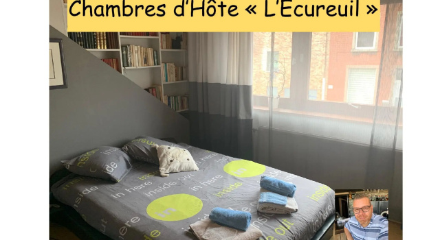 Chambres D'hôte "l'écureuil" Proche de Mons, Pairi Daiza, à Côté de Spark'oh