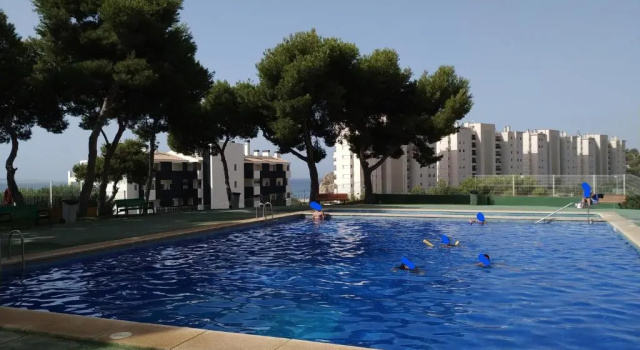 Апартаменты Villajoyosa 100m2 vista al mar aire acondicionado wifi 7 plazas
