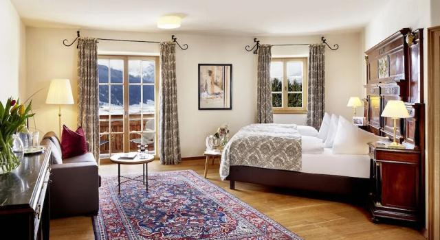 Двухместный номер Superior с балконом Hotel Schloss Mittersill