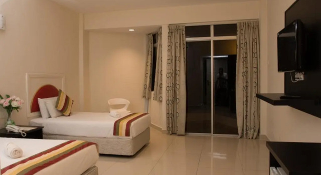 Superior- dobbelt værelse med altan med udsigt Akar Beach Resort