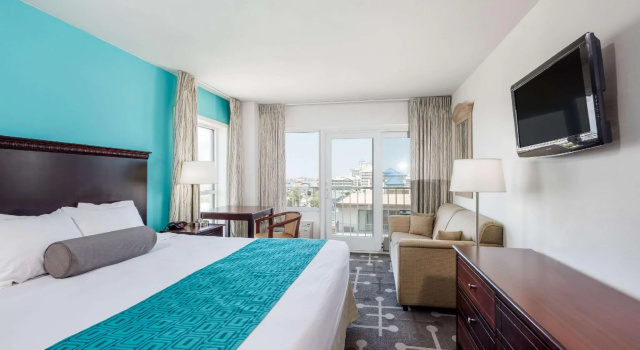 Двухместный номер Standard Howard Johnson Plaza by Wyndham Ocean City Oceanfront