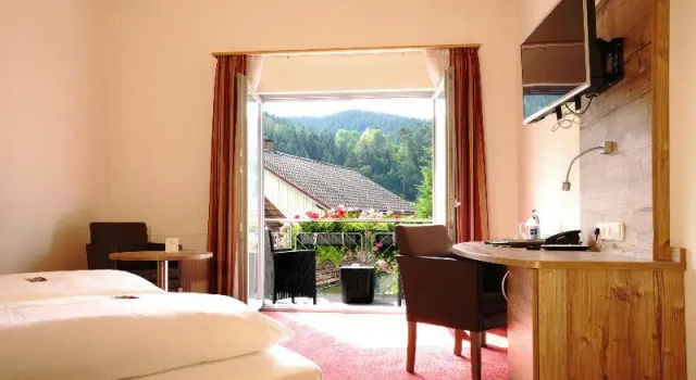 Двухместный номер Standard с балконом Hotel Waldblick