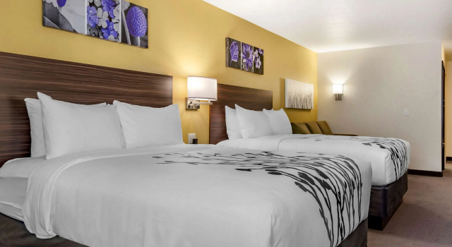 Четырёхместный номер Standard Sleep Inn & Suites Great Falls Airport