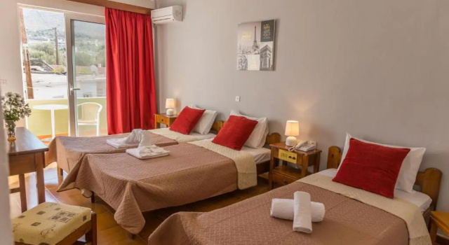 Трёхместный номер Standard Tsambika Sun Hotel