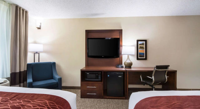 Четырёхместный номер Standard Comfort Inn Kings Mountain