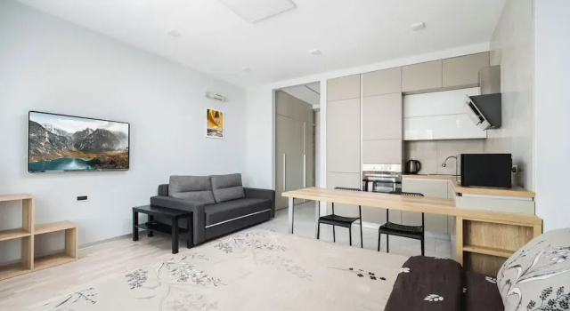 Studio Apartment, Забронировать Апартаменты/квартира Отели Минска с парковкой, рядом с Ковальская Слобода, Парковка