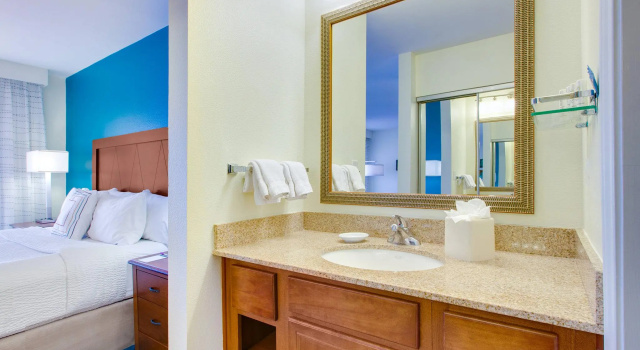 Двухместный люкс c 1 комнатой Residence Inn Midland