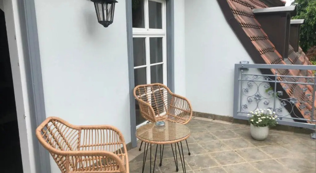 Двухместный номер Deluxe с балконом и с красивым видом из окна Internat Schloss Spiegelberg