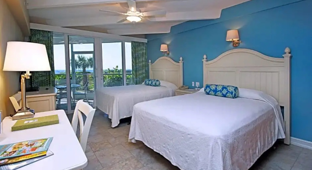 Двухместный номер Deluxe с видом на залив Island Inn