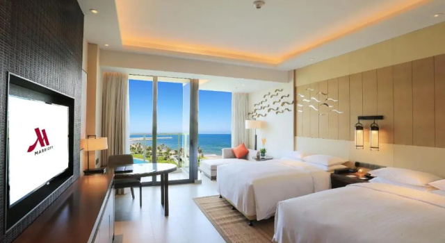 Номер Standard с видом на океан Marriott Resort Xiangshui Bay