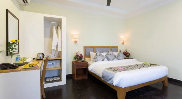 Двухместный номер Deluxe с балконом и с видом на город Grand Bayon Siem Reap Hotel