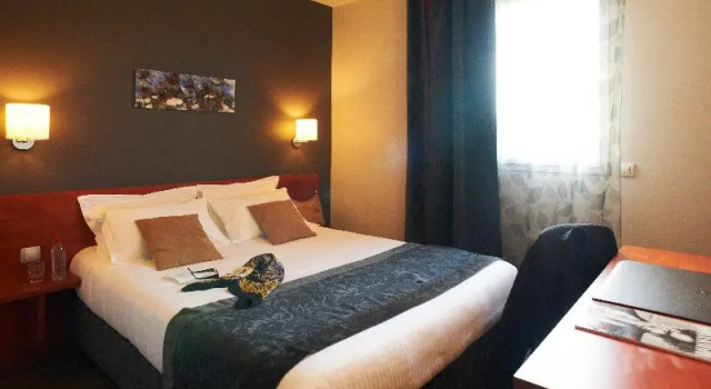 Двухместный номер Standard Hotel Restaurant Du Parc Saumur Logis Elégance
